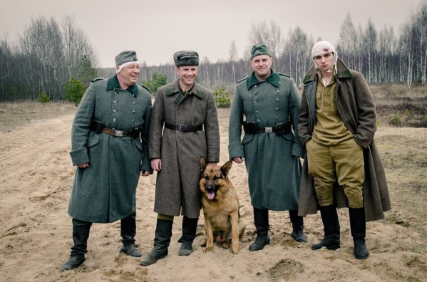 Пес Рыжий. Съемочная площадка.