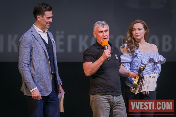 Премия каскадеров "Альтер Эго" Юрий Сысоев, Дмитрий Дюжев, Екатерина Гусева